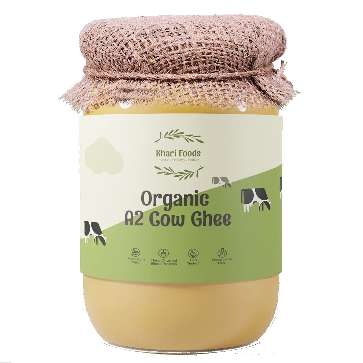 Khari Foods Organic A2 Cow Ghee Image