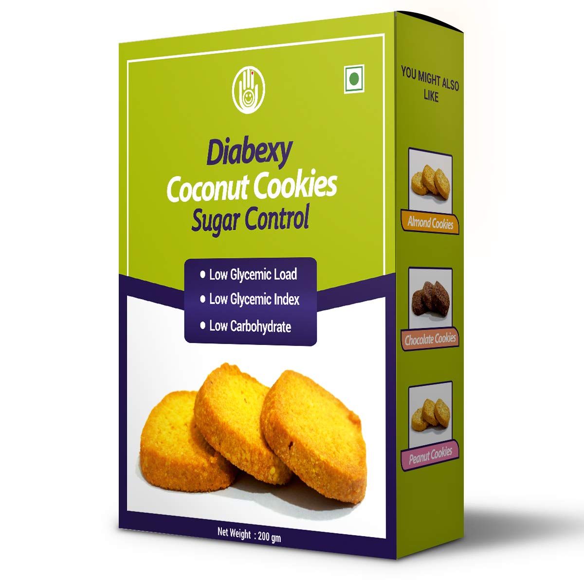 Diabexy Coconut Cookie Sugar Control for Diabetes Image