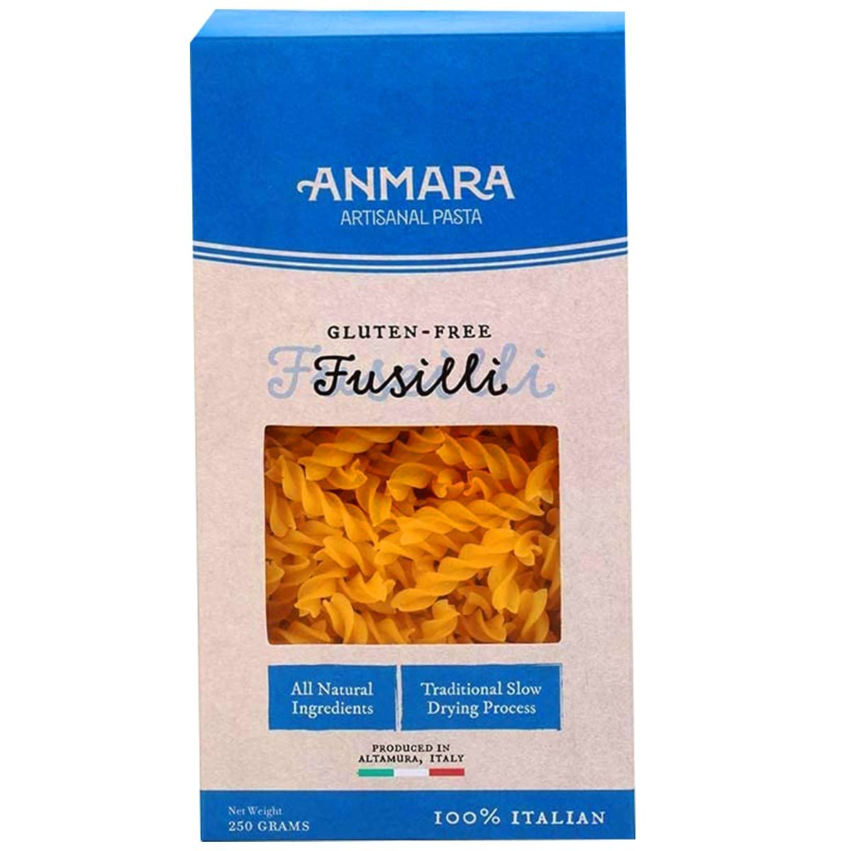 ANMARA Artisanal Pasta Gluten Free Fusilli Image