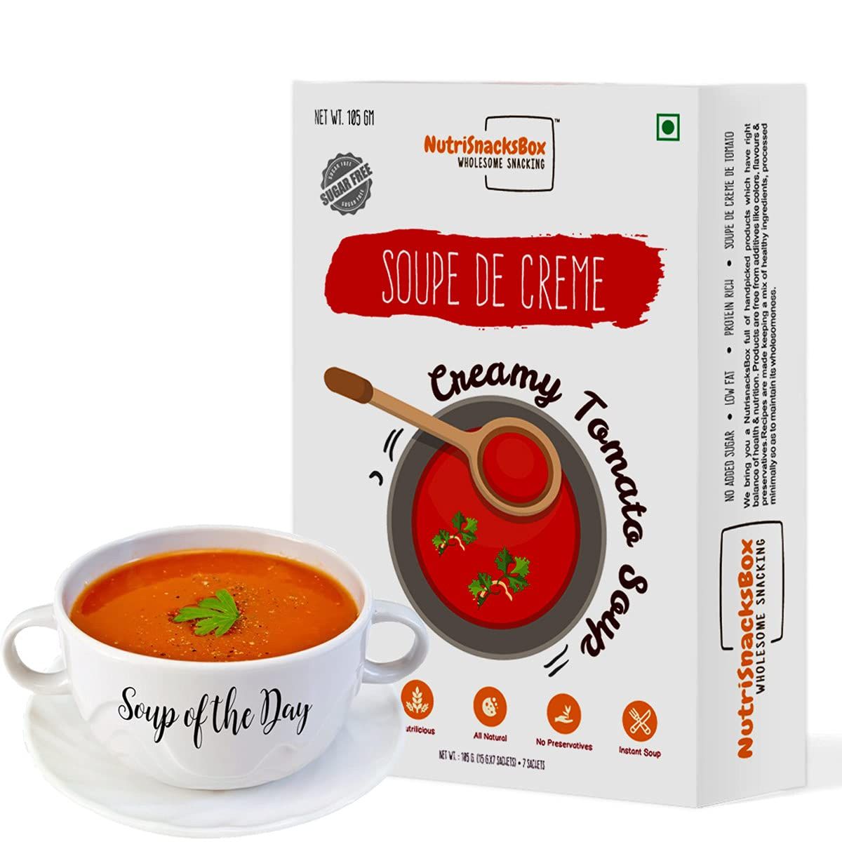 Nutri Snacks Box Tomato Soup Creamy Image