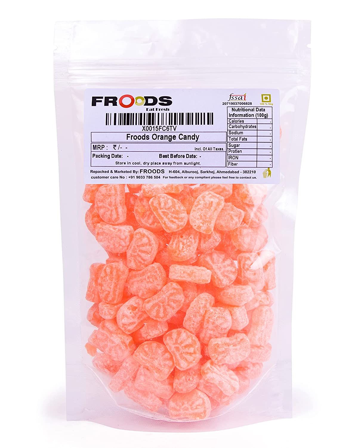 Froods Orange Candy Image