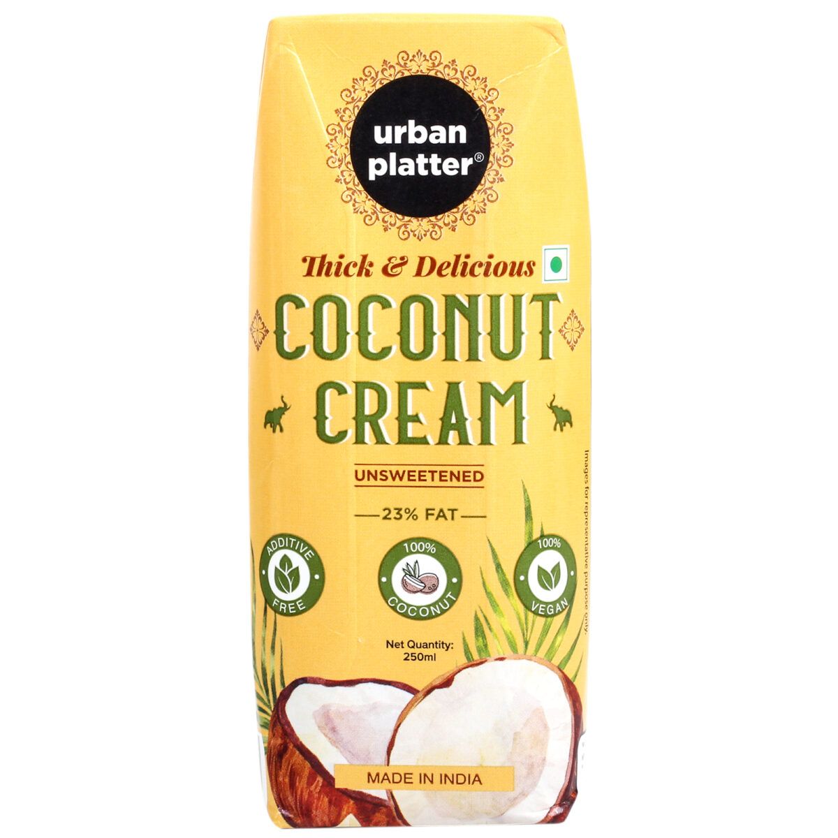 Urban Platter Unsweetened Coconut Cream Image
