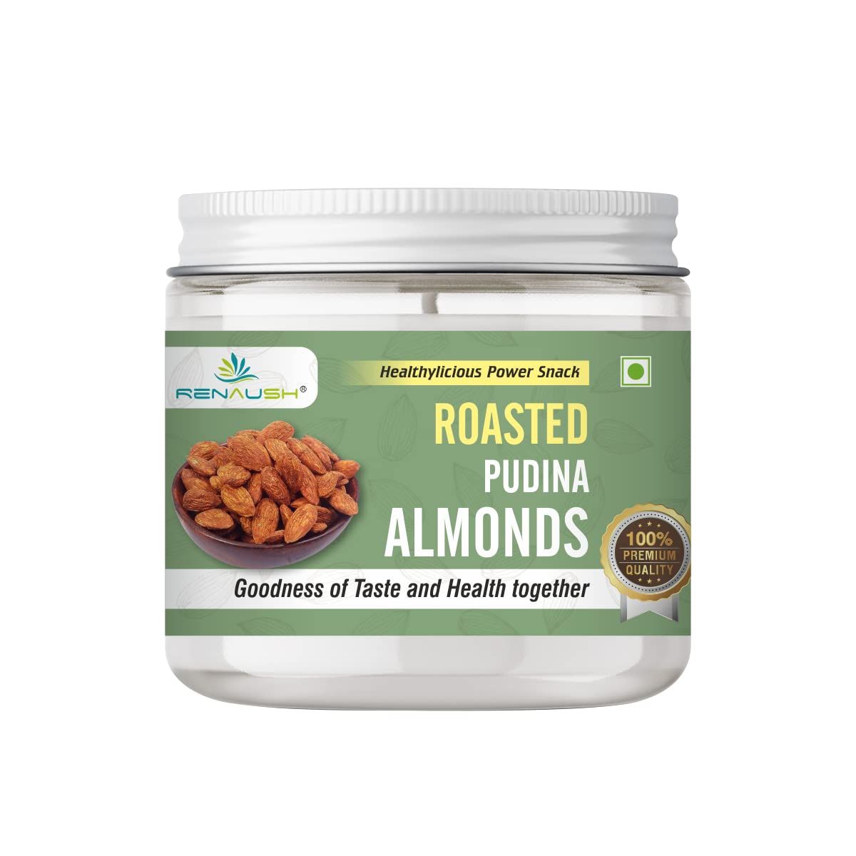 RENAUSH Roasted Pudina California Almonds Image