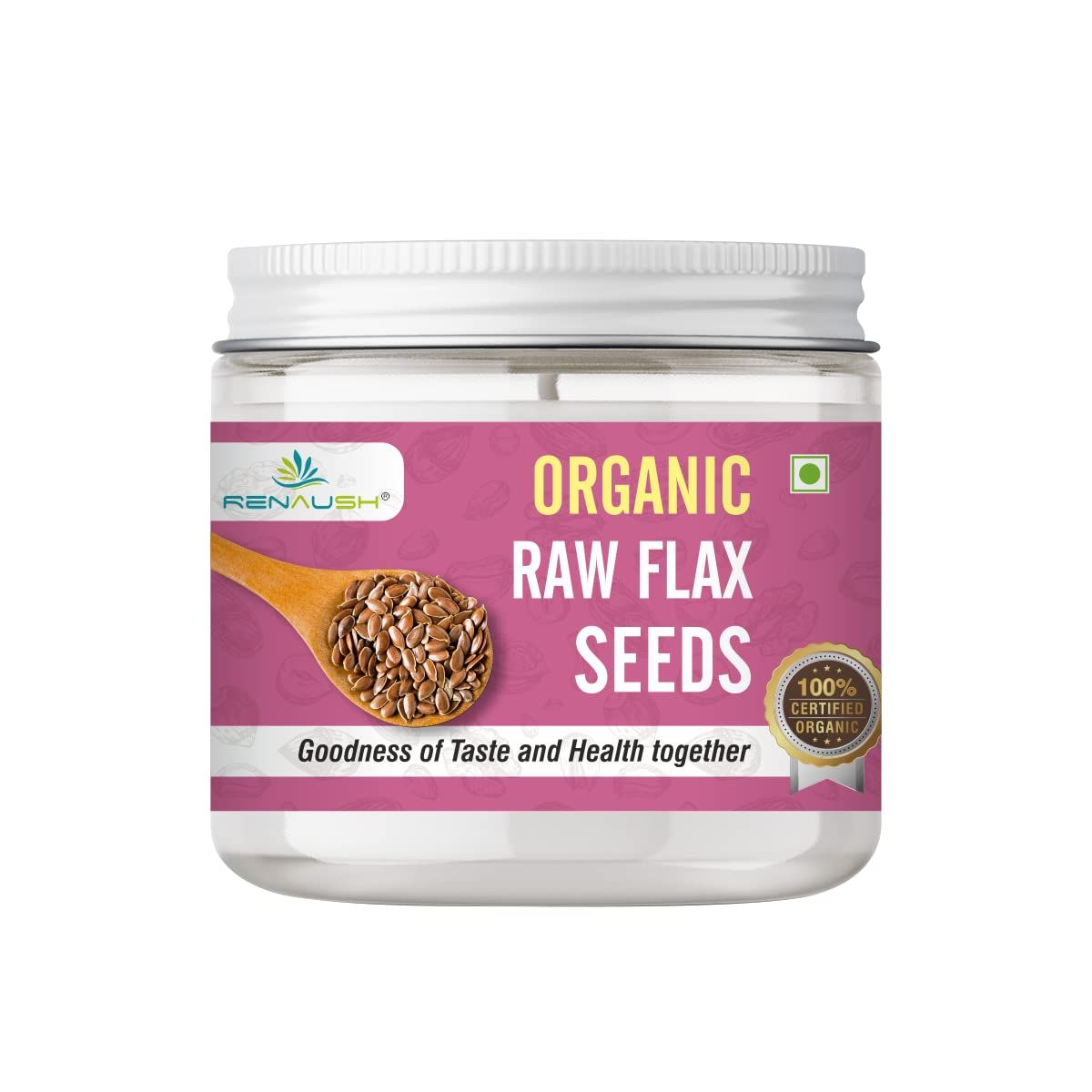 RENAUSH Organic Flax Seeds Image