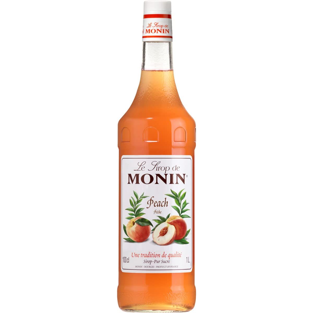 MONIN Peach Flavored Syrup Image
