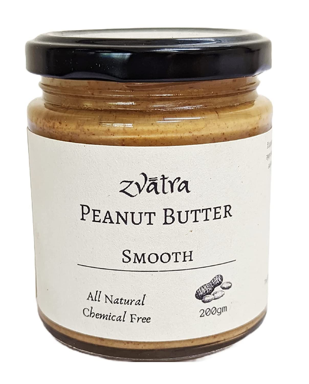 Zvatra Smooth Peanut Butter - Unsweetened  Image