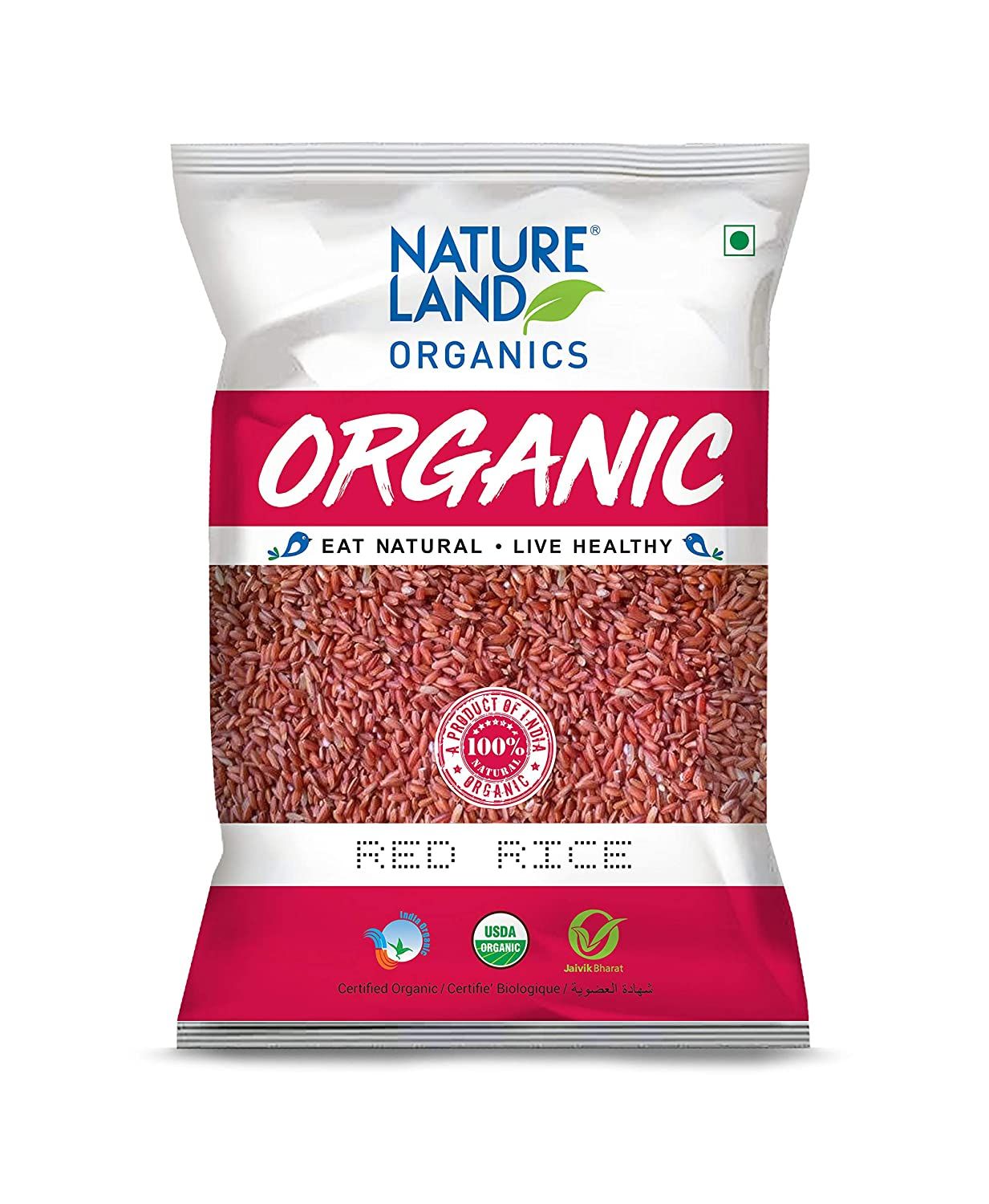 Natureland Organics Red Rice Image