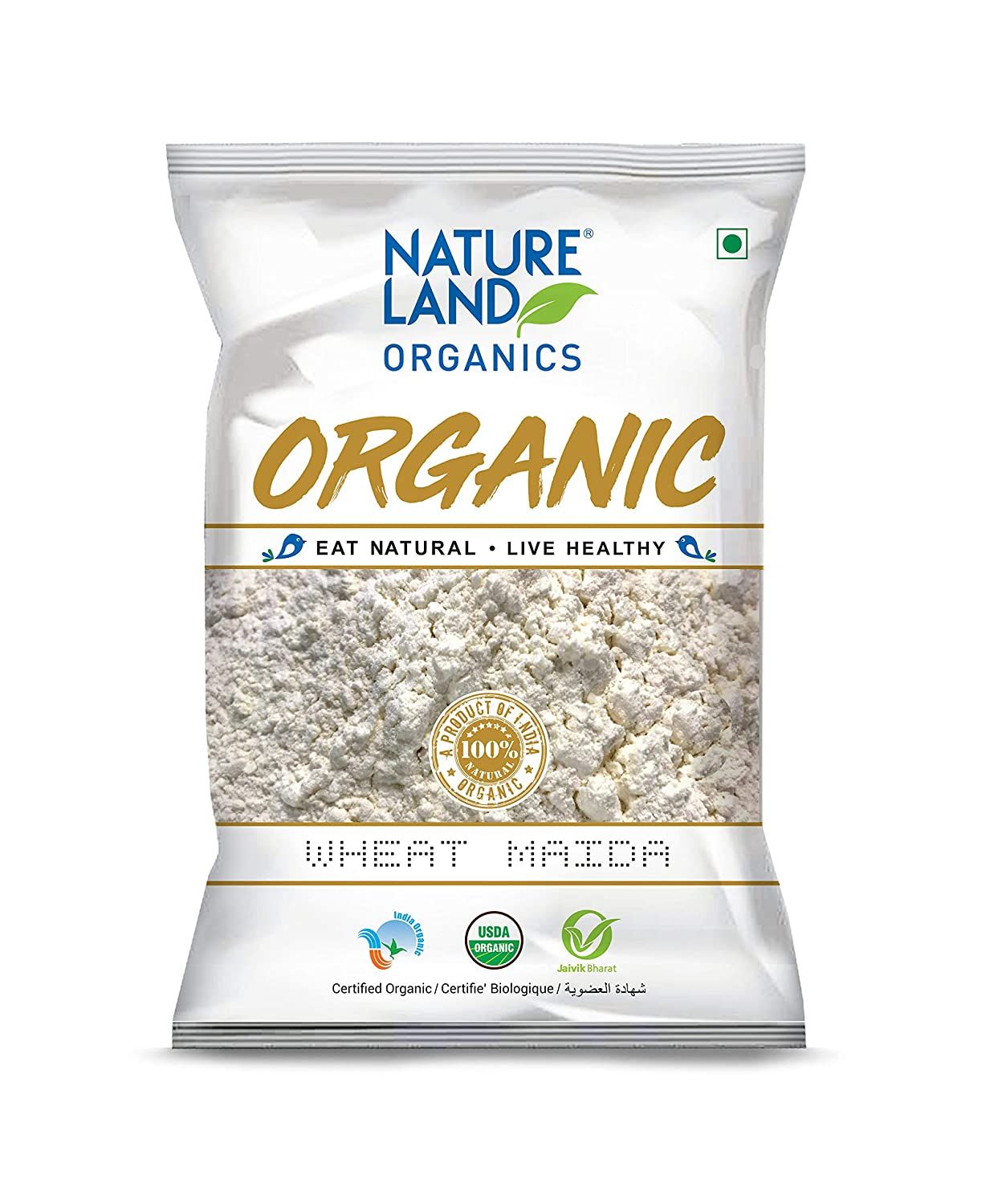 Natureland Organic Wheat Maida Image
