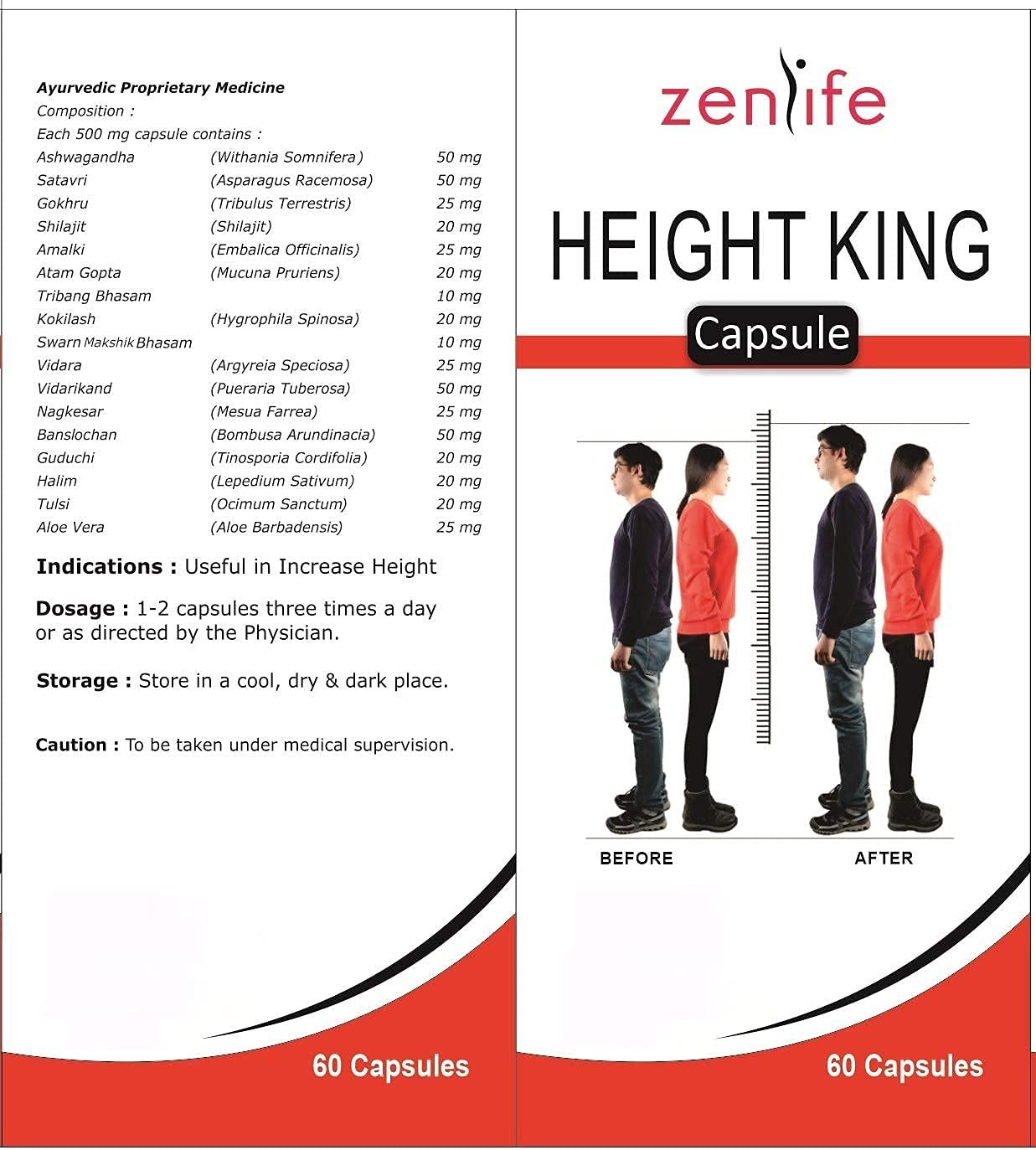 Zenlife Ayurvedic Height King Image
