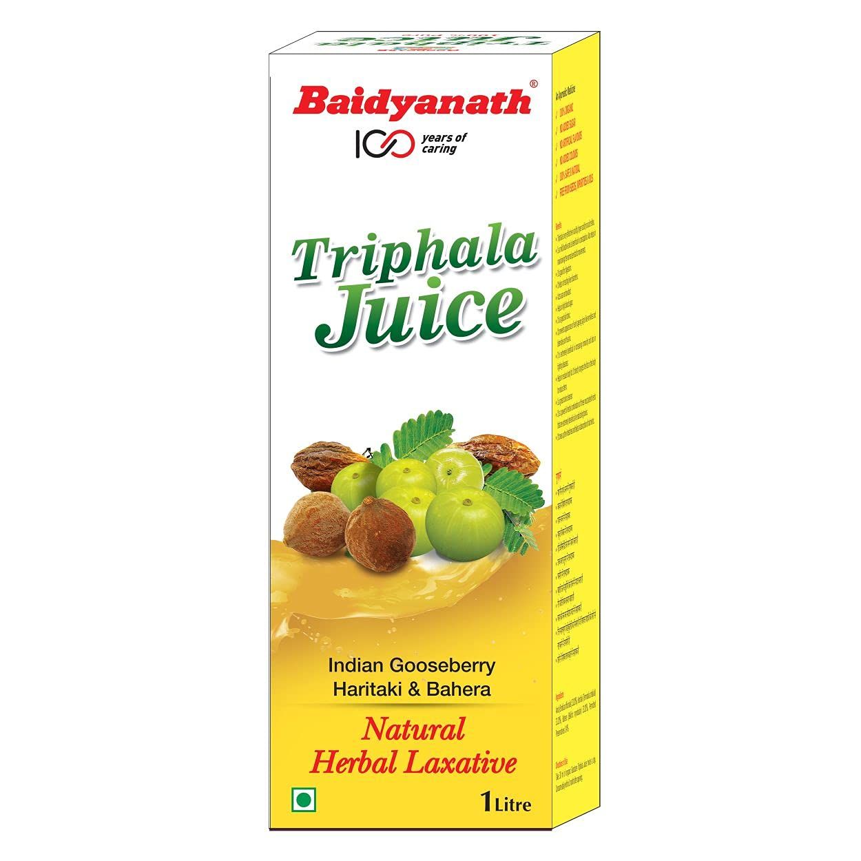 Baidyanath Triphala Juice Herbal Laxative Image