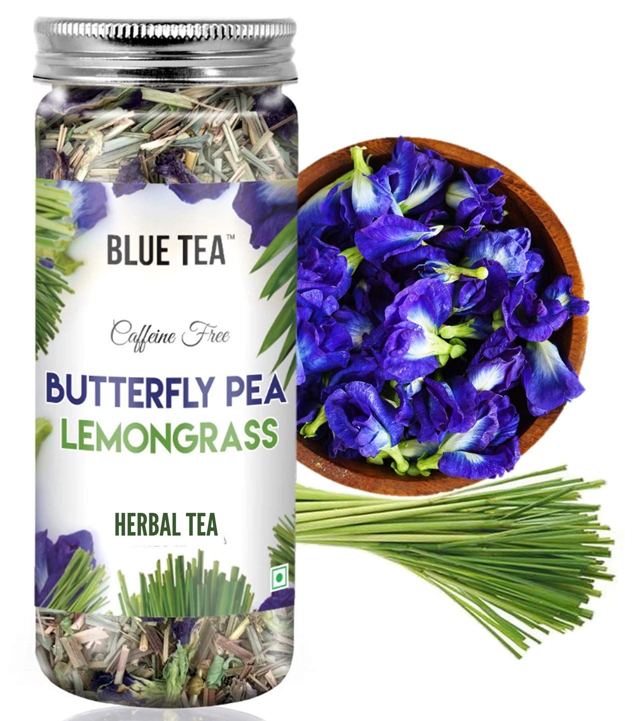 BLUE TEA Butterfly Pea Lemongrass HerbalTea Image