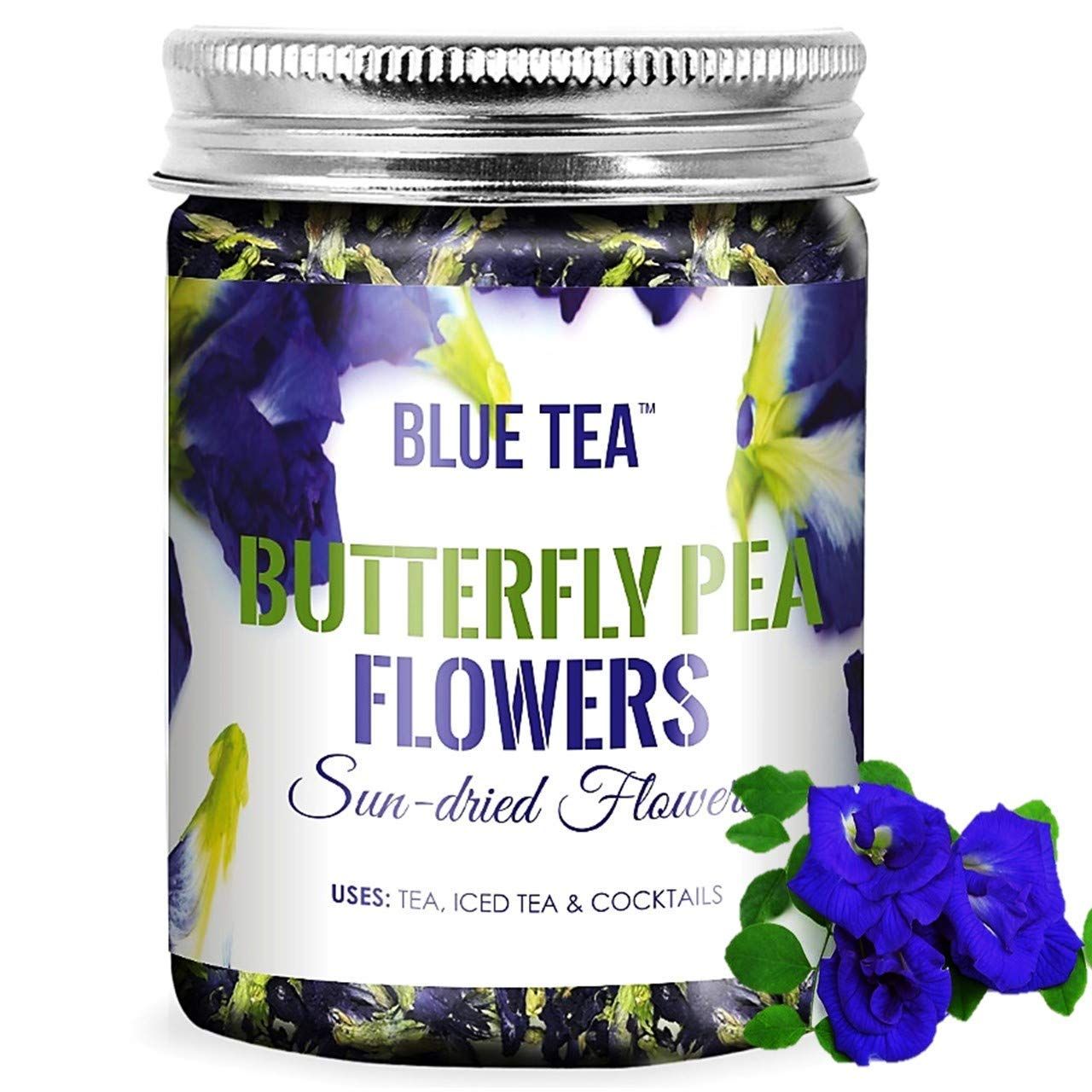 BLUE TEA  Butterfly Pea Flower Image
