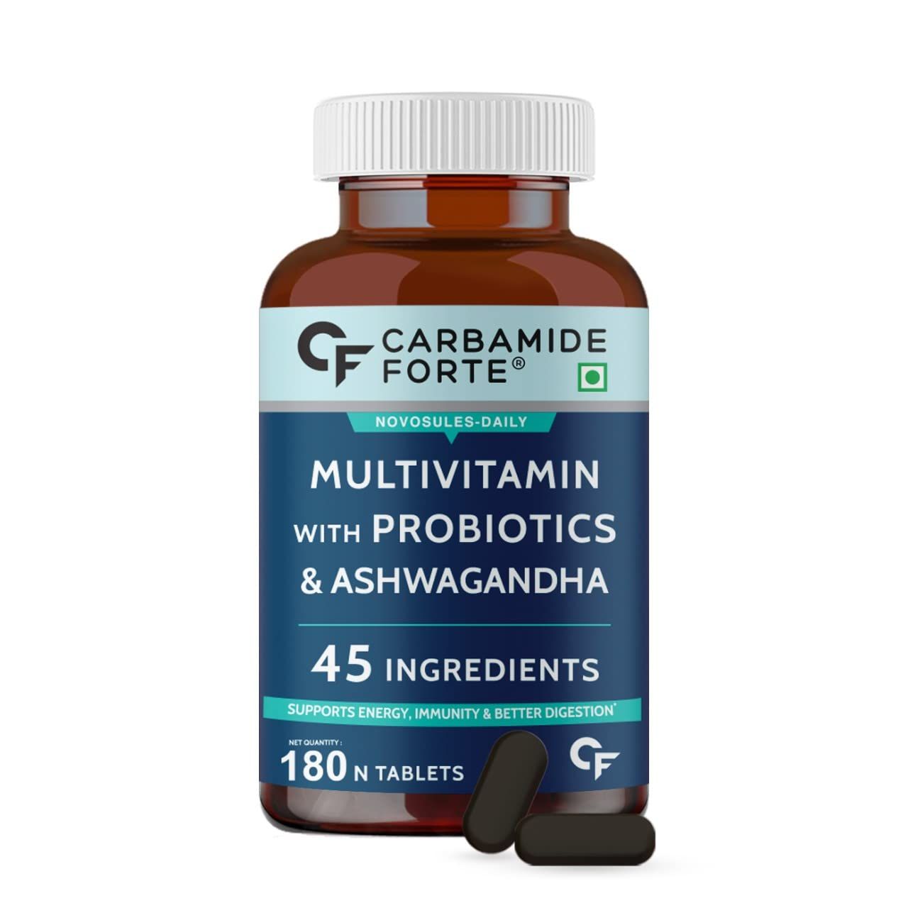 Carbamide Forte Multivitamin With Probiotics & Ashwagandha Image