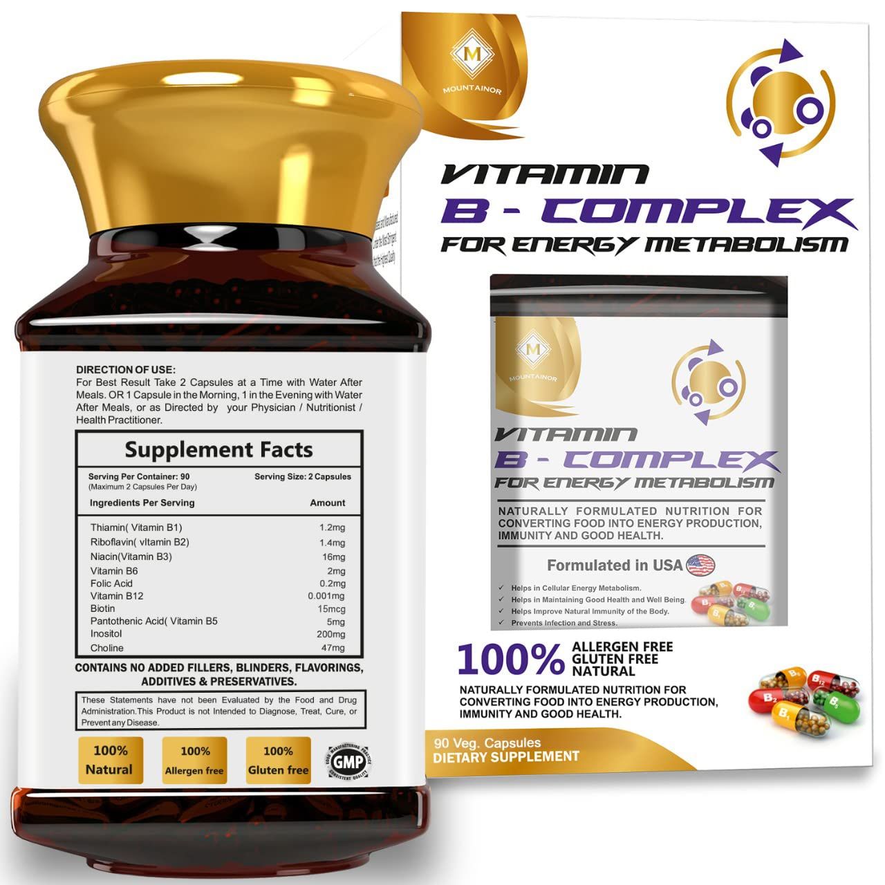 Mountainor Vitamin B Complex Image