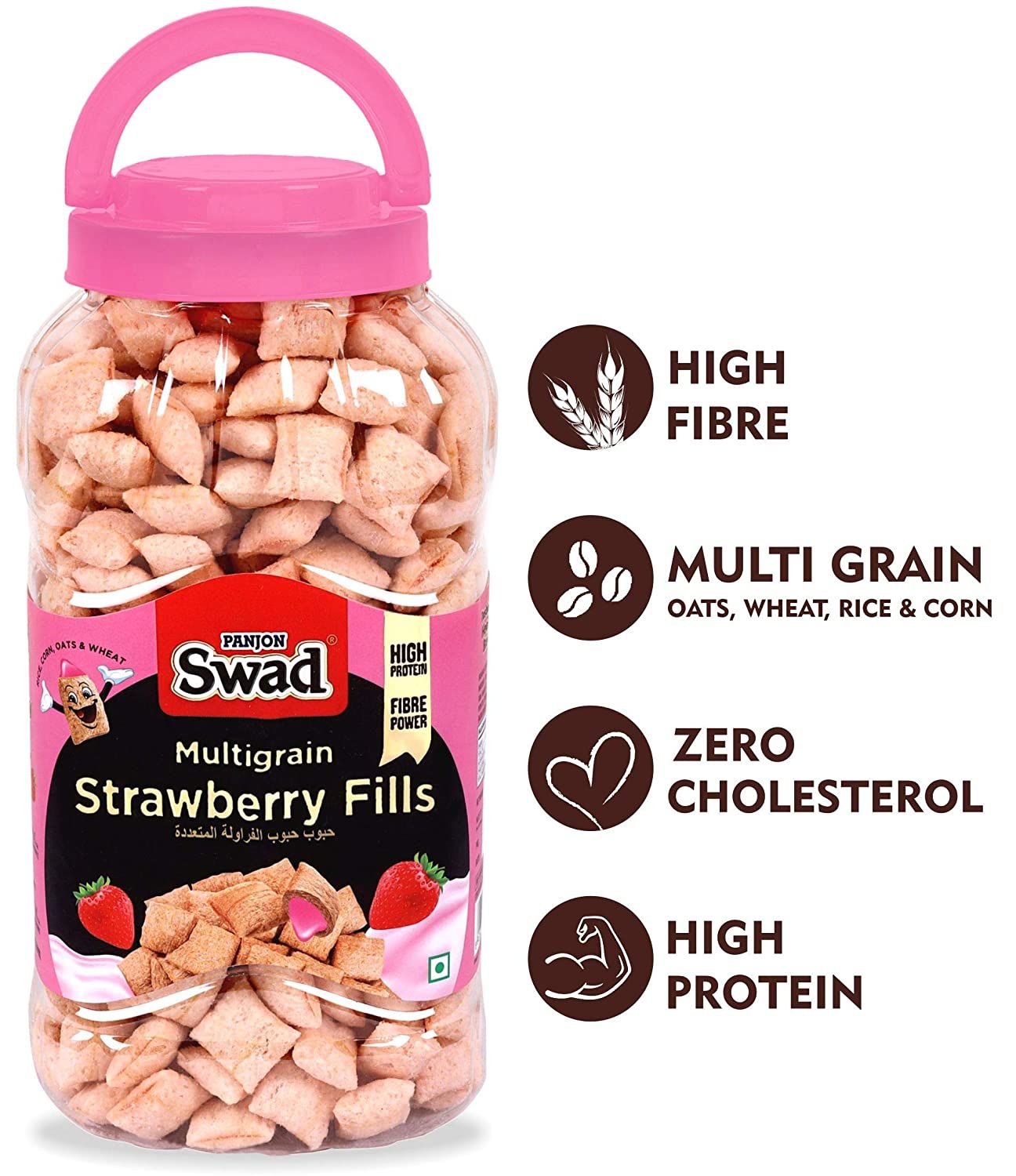Swad Multigrain Strawberry Fills Image