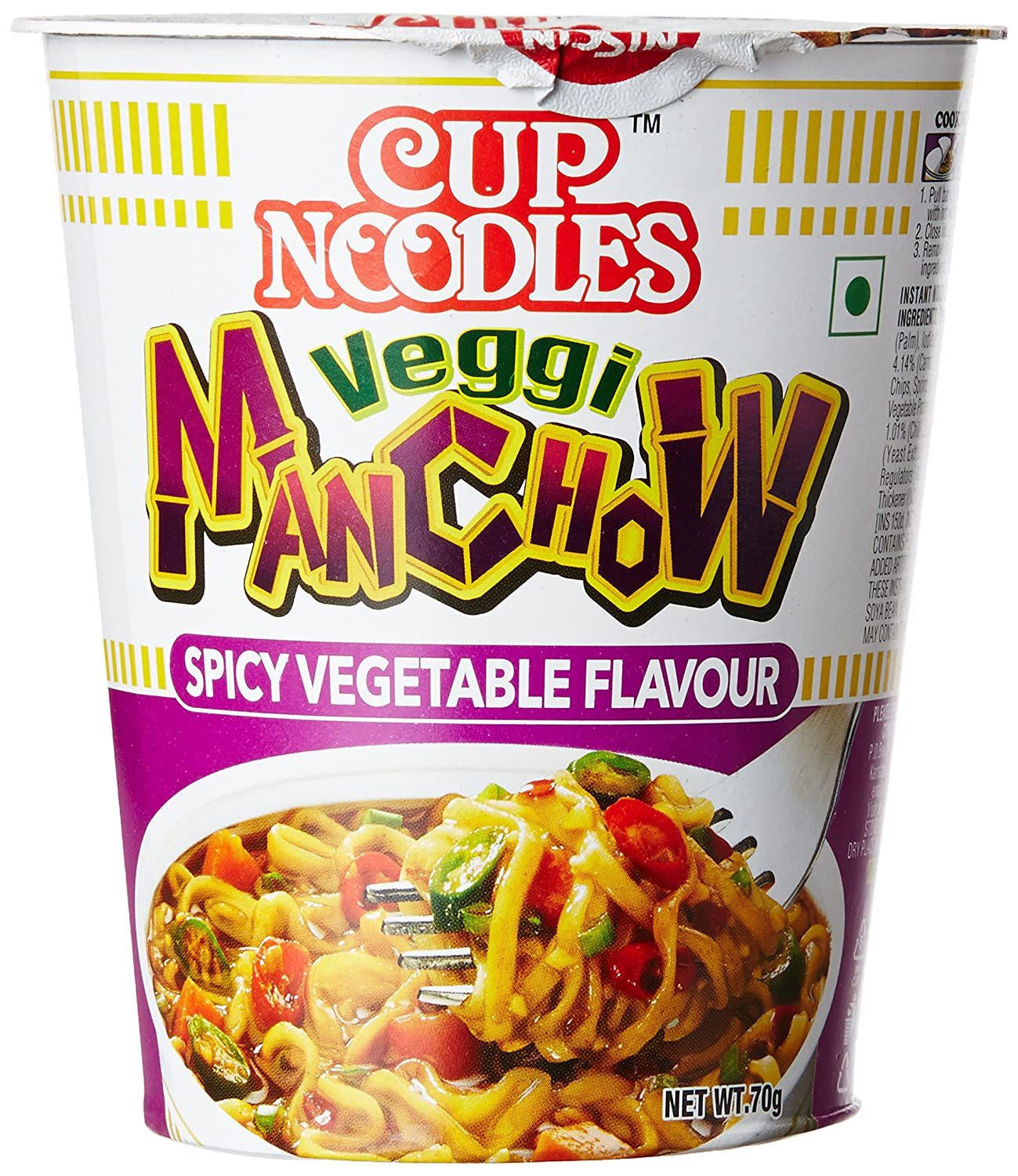 Cup Noodles Veggi Manchow Image