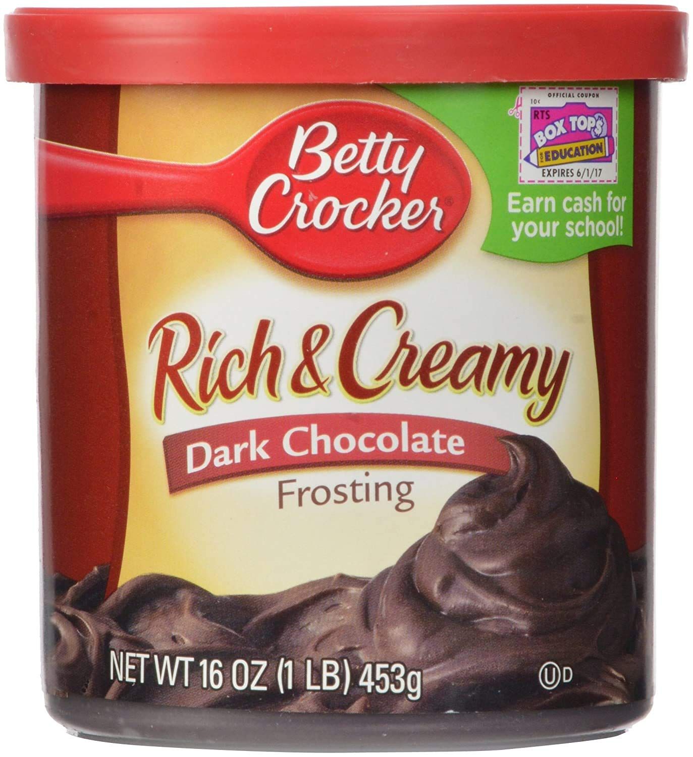 Betty Crocker Rich & Cream Frosting Dark Chocolate Image