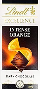 Lindt Orange Chocolate Bar Image