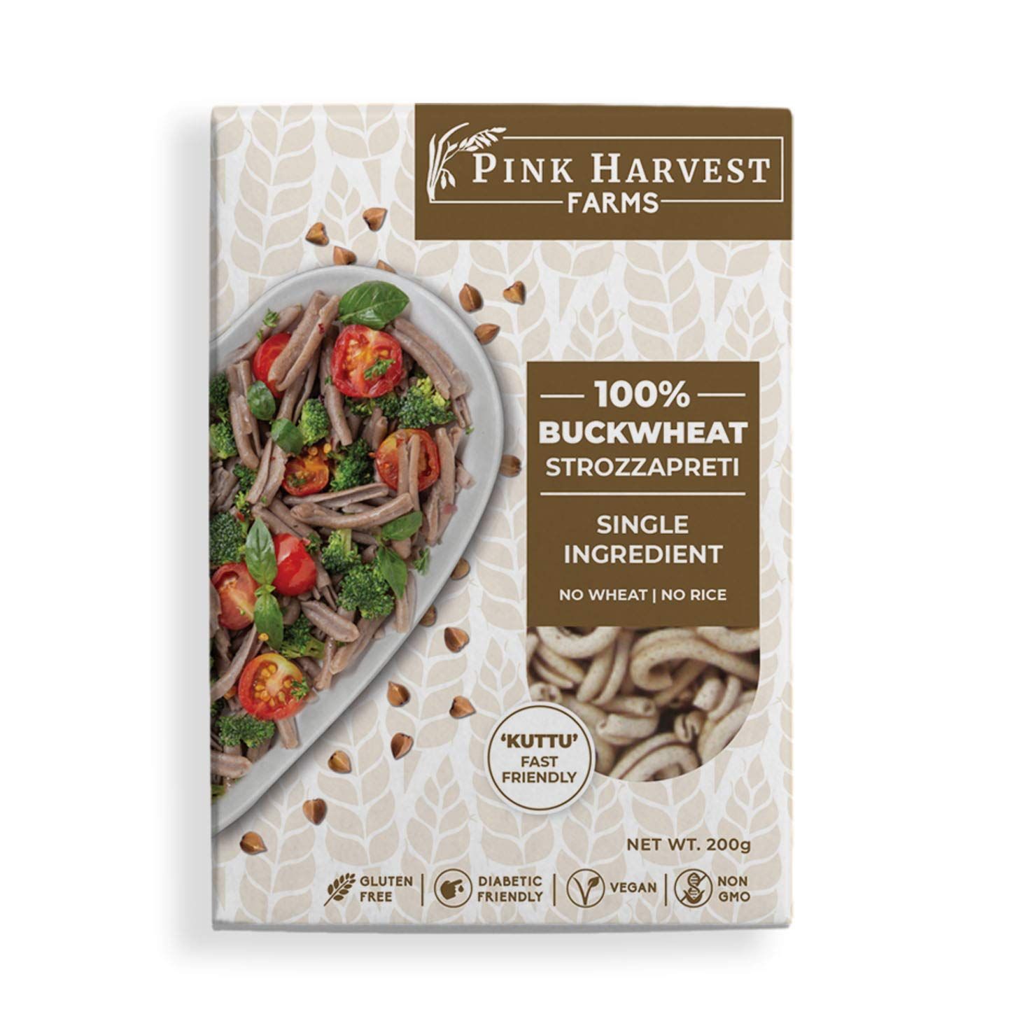 Pink Harvest Farms 100% Buckwheat Strozzapreti Pasta Image