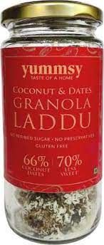 Yummsy Granola Laddu Coconut & Dates Image