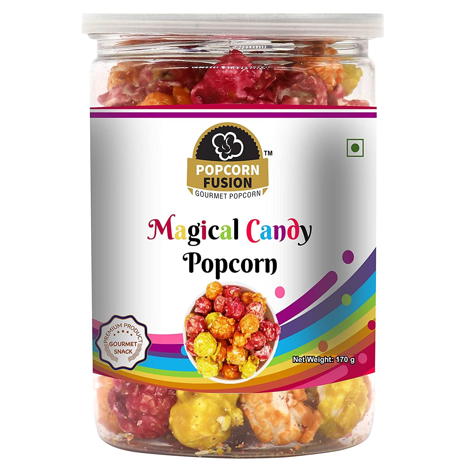 Popcorn Fusion Fruity Magical Candy Popcorn Image