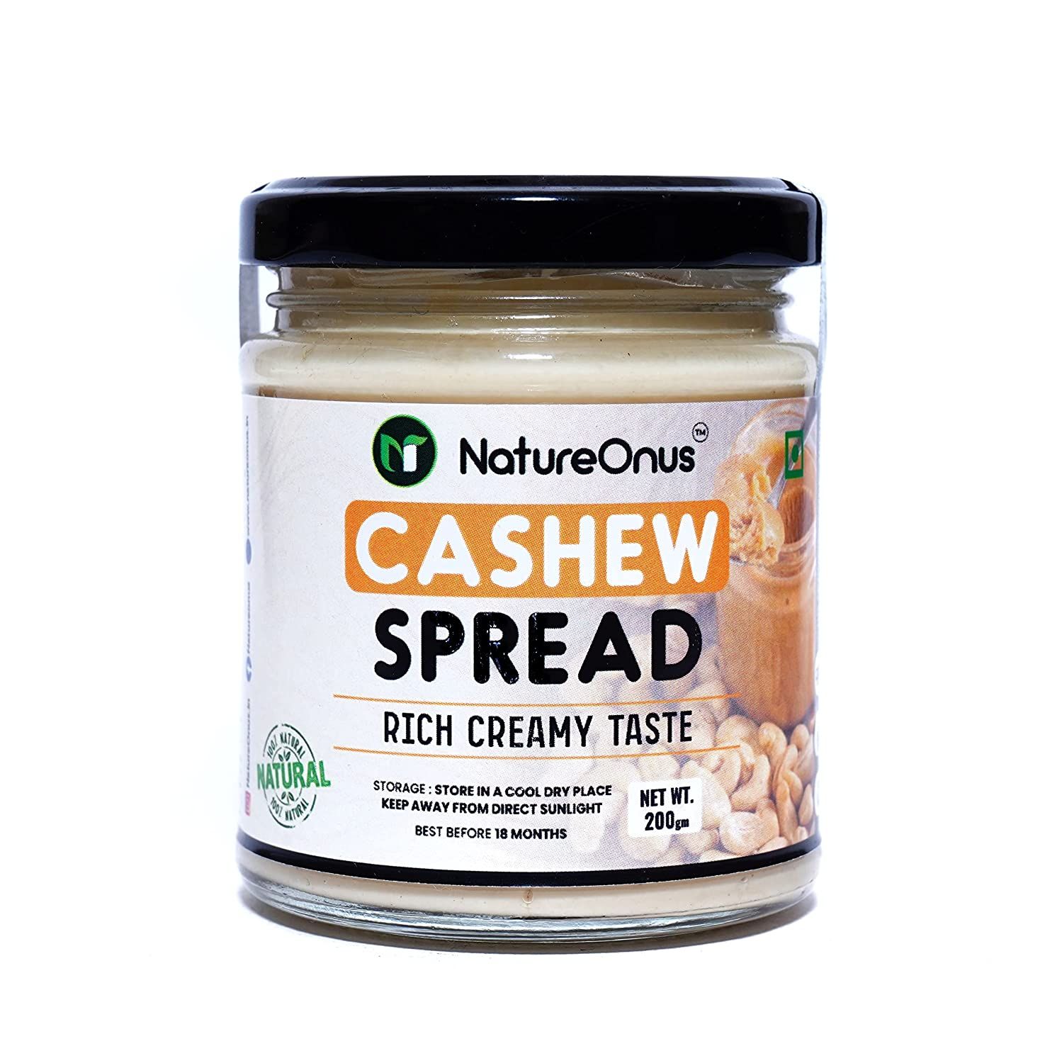 NatureOnus Cashew Nut Spread Image