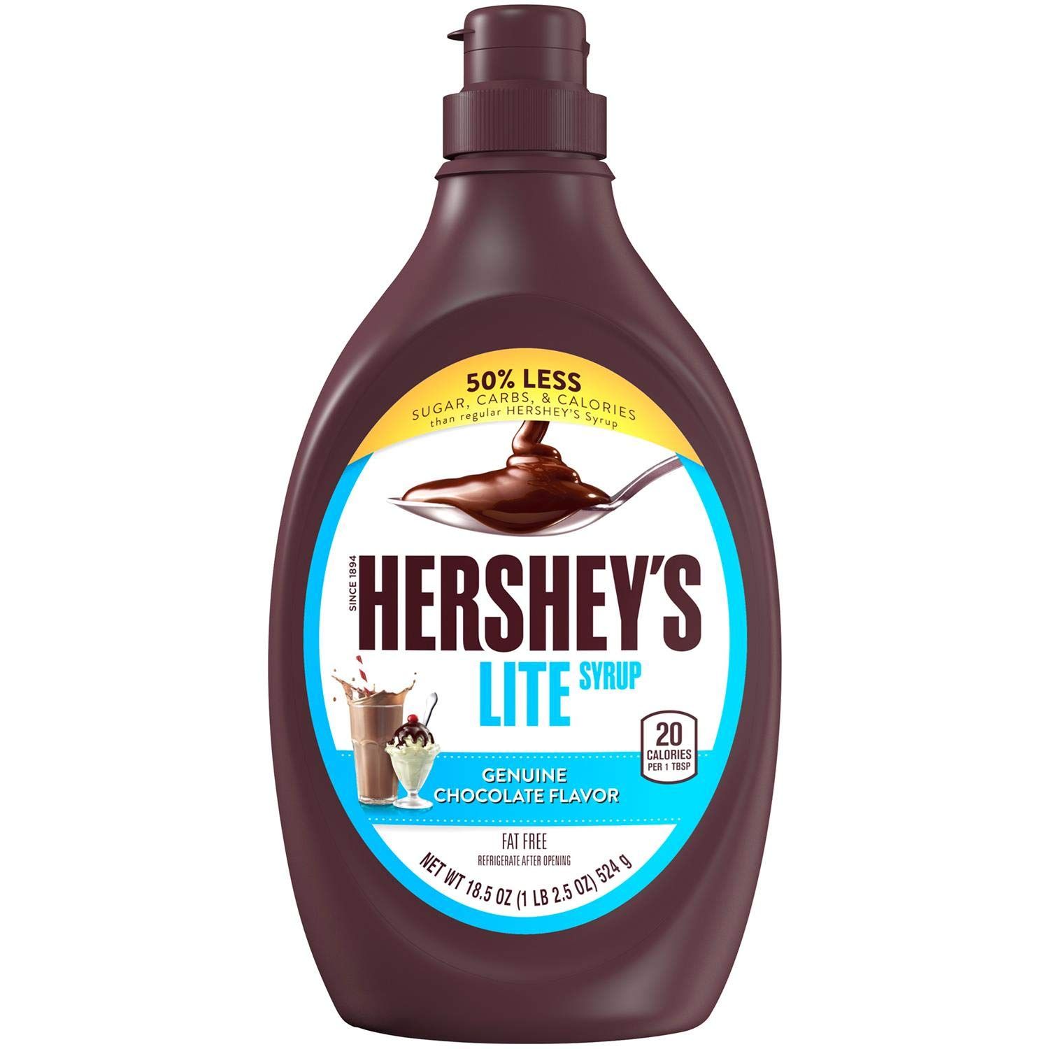 Hershey's Syrup Lite Genuine Chocolate Flavor Image