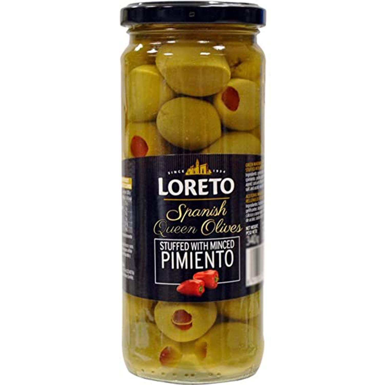 Loreto Minced Pimiento Stuffed Olives Image
