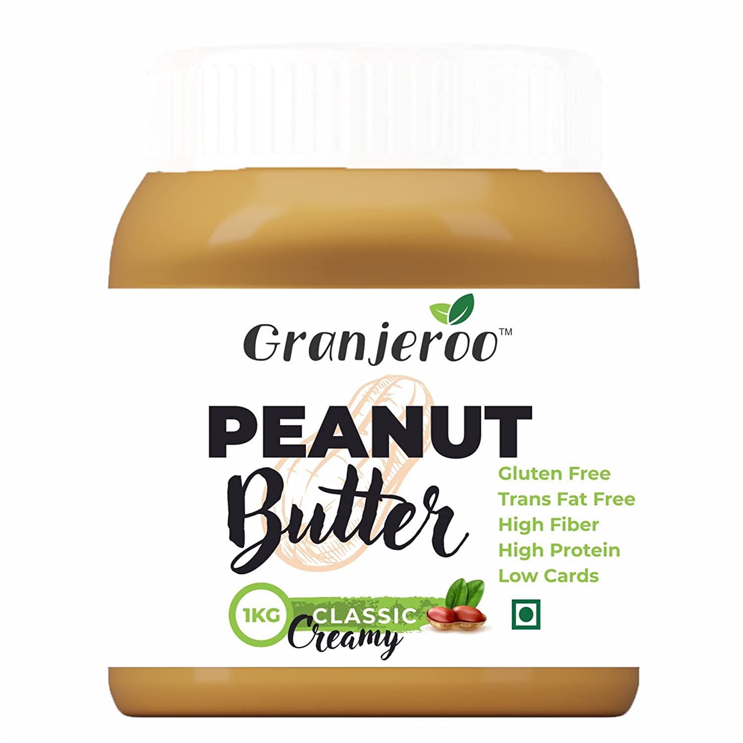 Granjeroo Classic Crunchy Peanut Butter Image