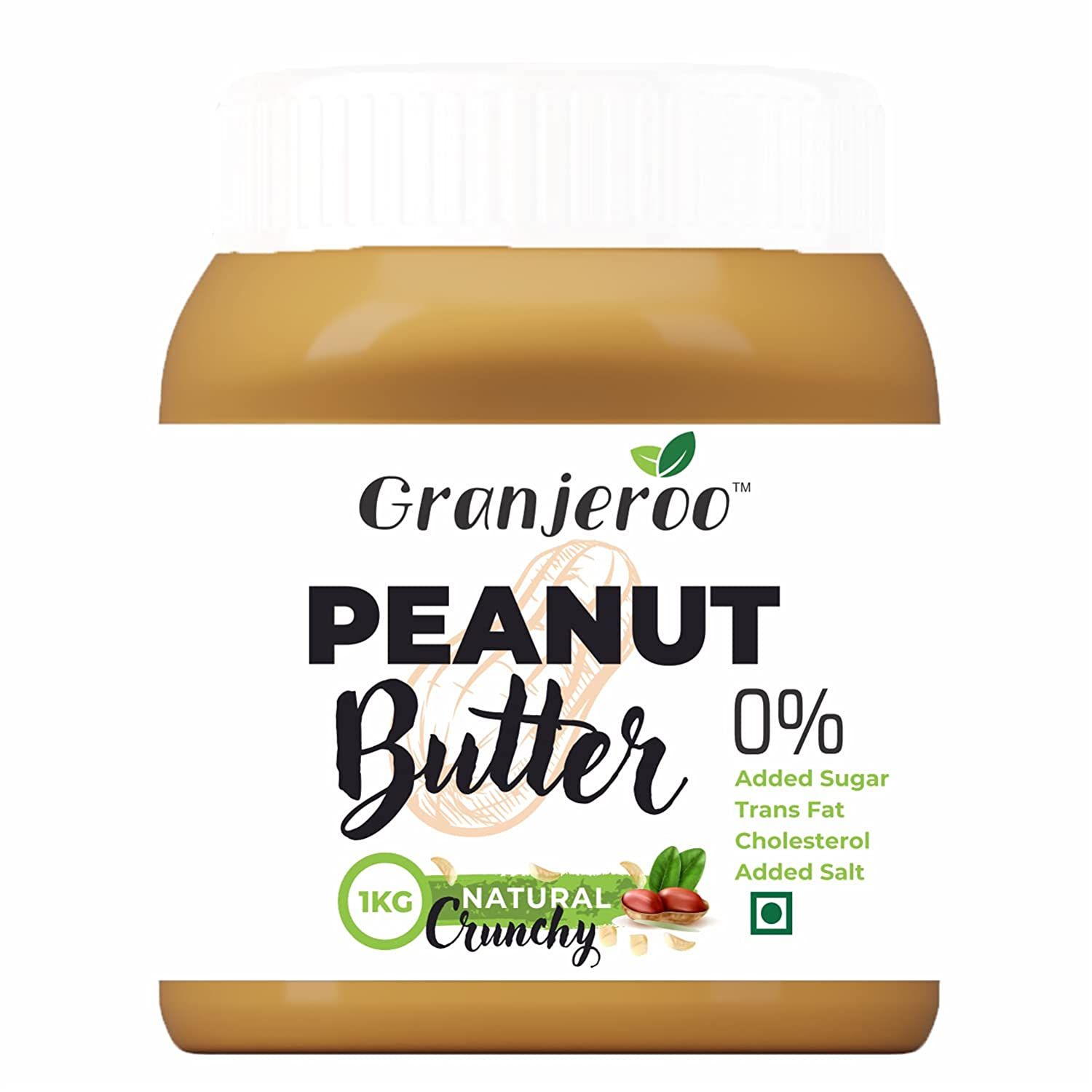 Granjeroo Natural Crunchy Peanut Butter Image