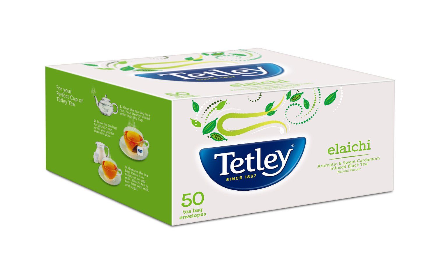 Tetley Flavour Tea Elaichi Image