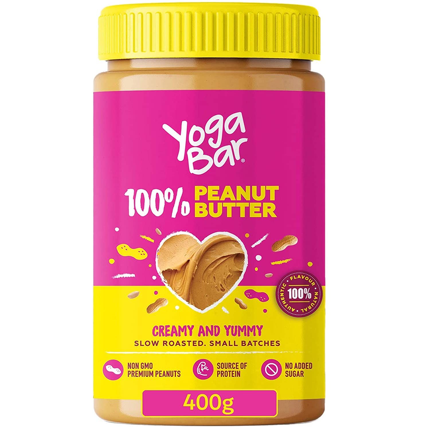Yogabar 100% Pure Peanut Butter Image