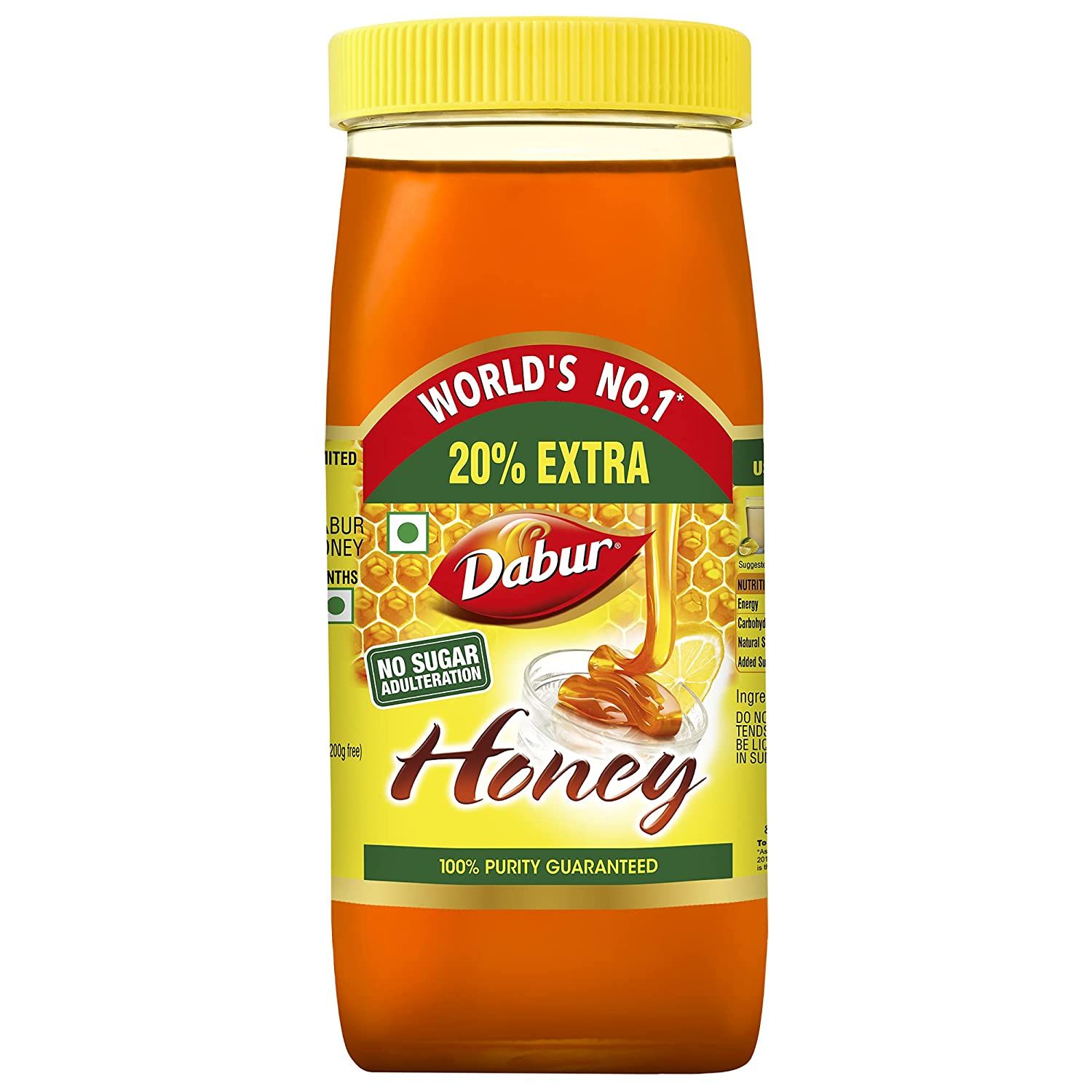 Dabur Honey 100% Pure with No Sugar Adulteration Image