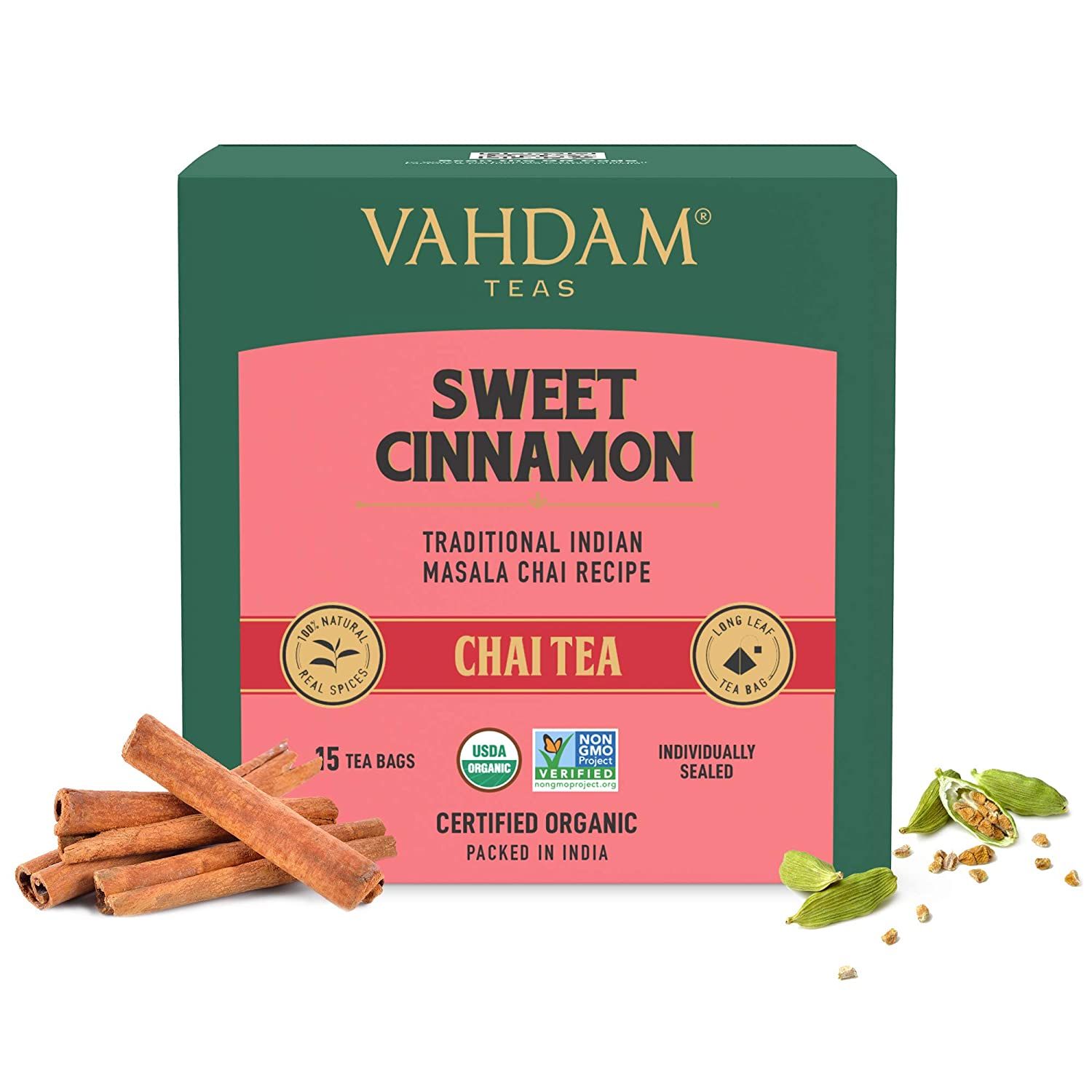 Vahdam Organic Sweet Cinnamon Masala Chai Image