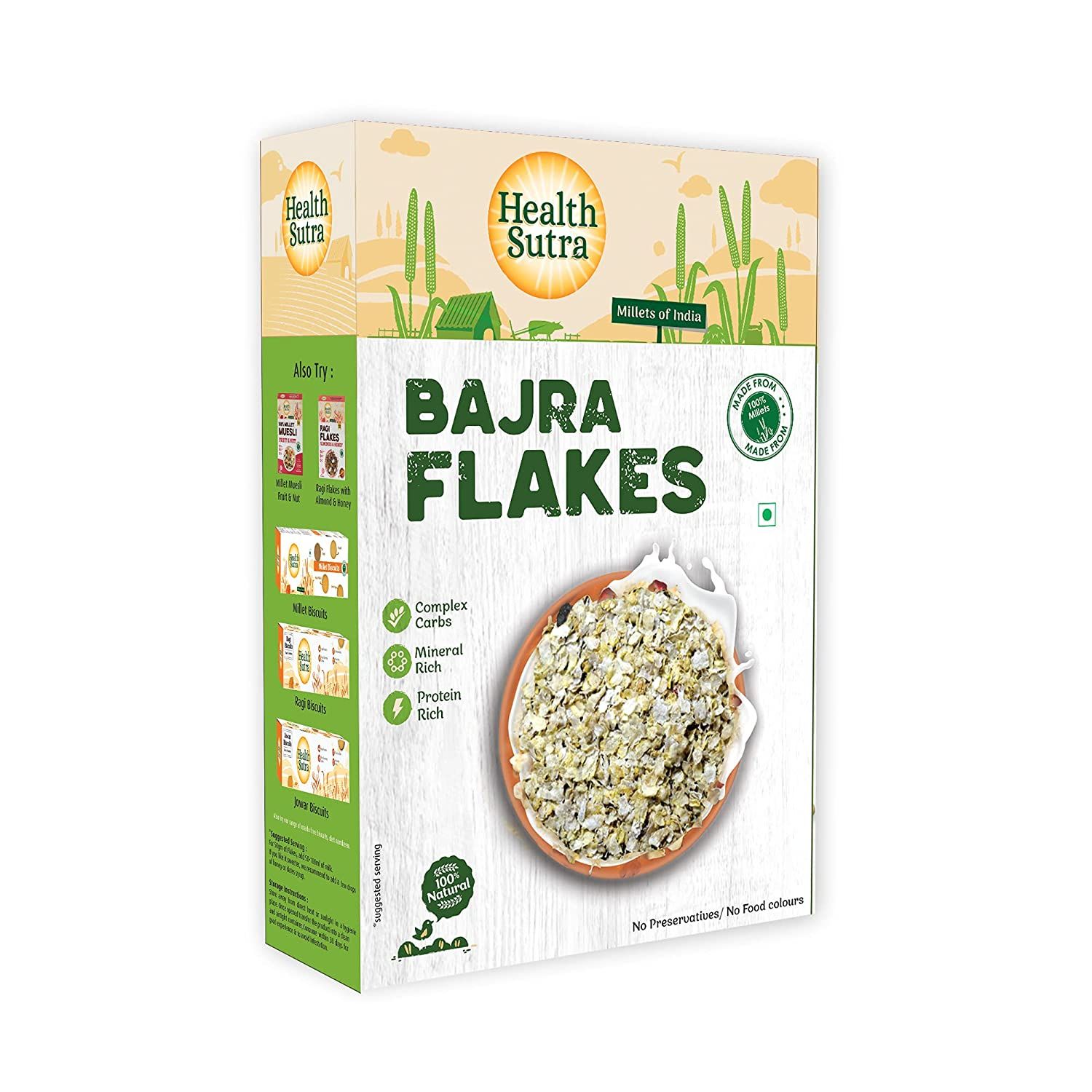 Health Sutra Bajra Flakes Image