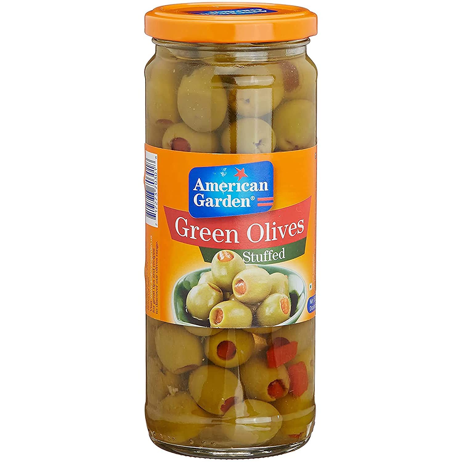 American Garden Green Olives Stuffed Image