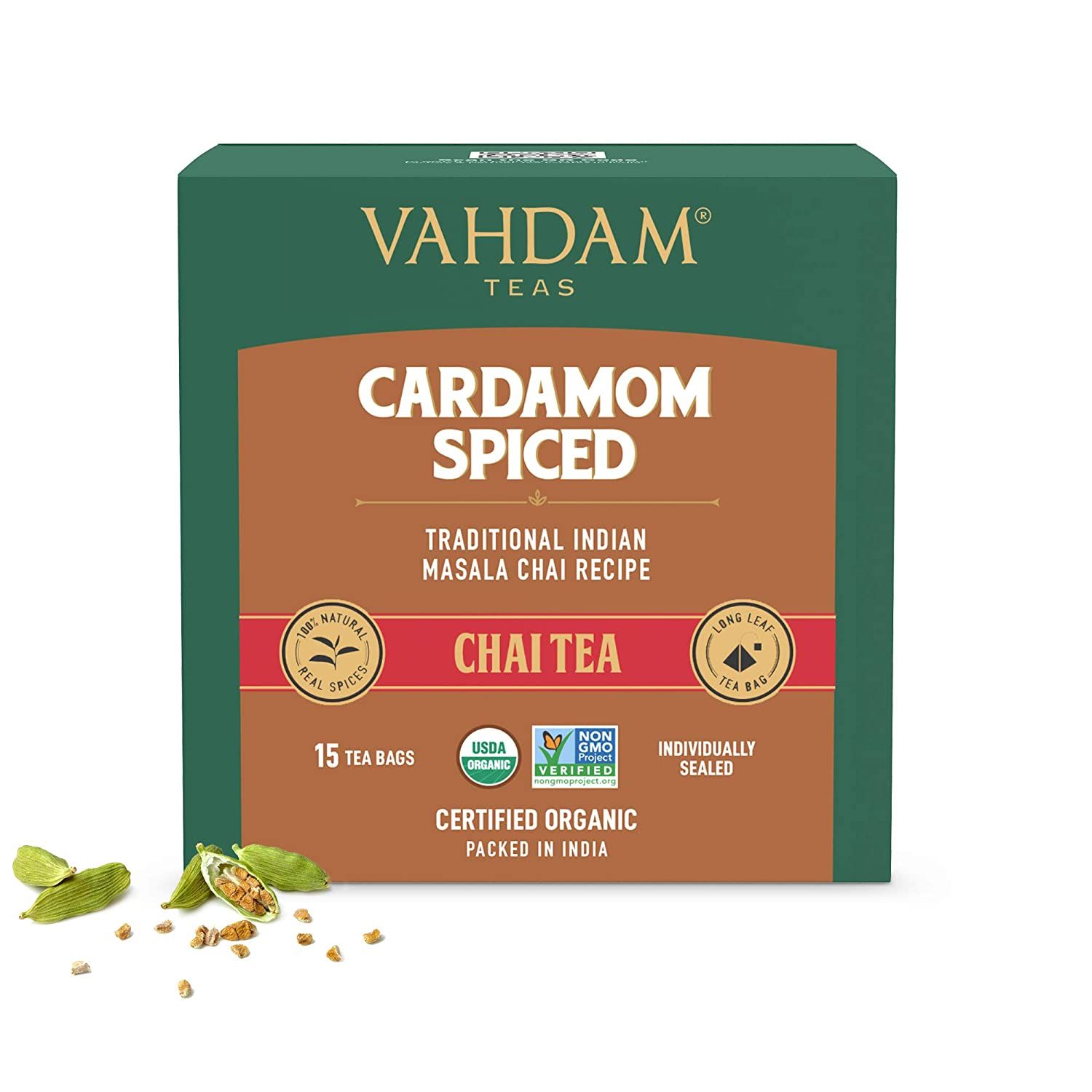 Vahdam Cardamon Chai Tea Image