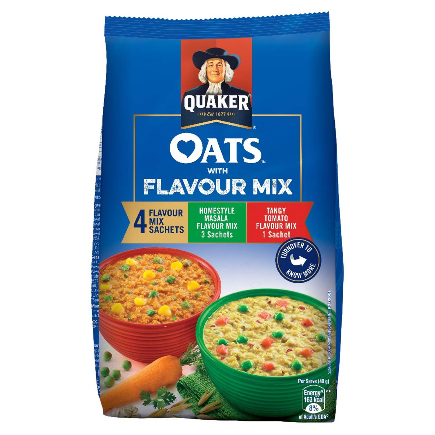 Quakar Oats With Flavour Mix Image