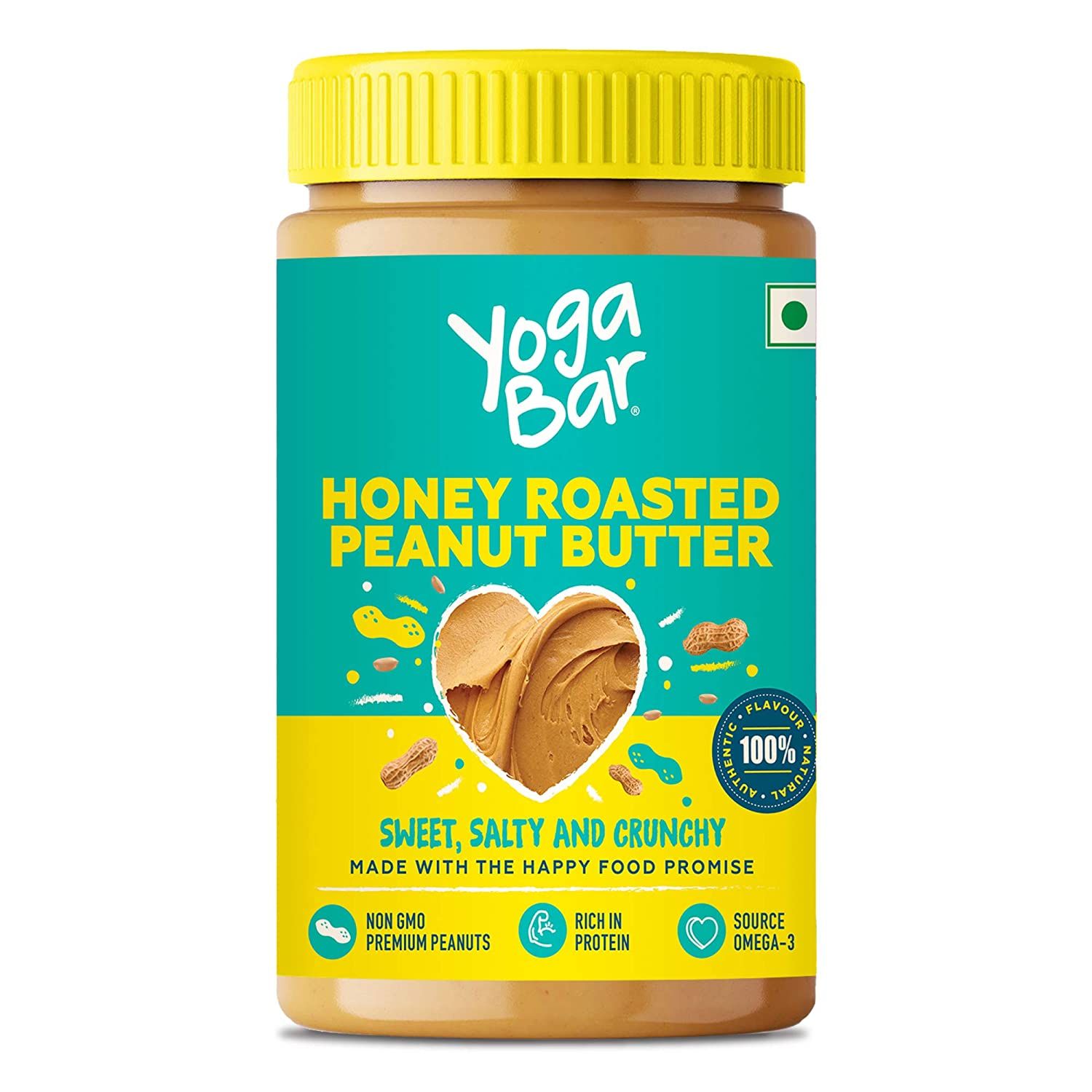 Yogabar Honey Roasted Peanut Butter Image