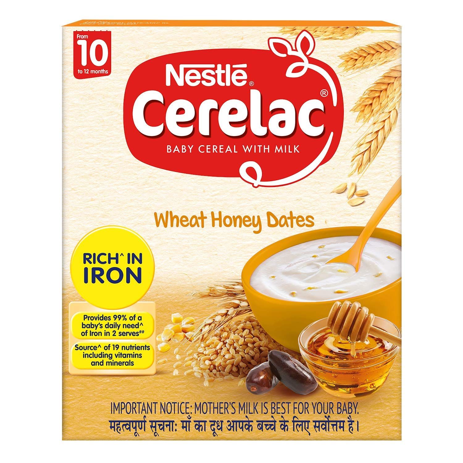 Nestle Cerelac Wheat Honey Dates Image
