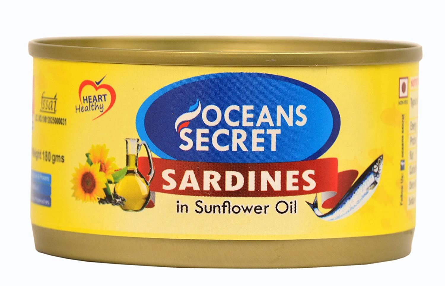 Ocean's Secret Canned Sardines in Sunflower Oil Image