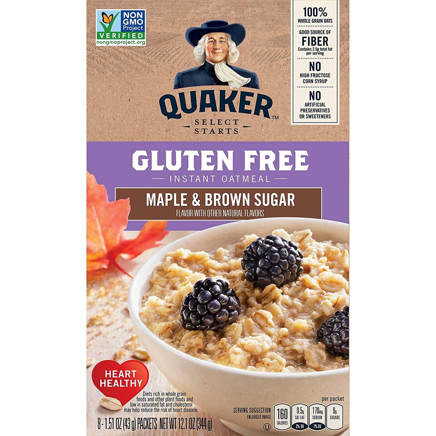 Quaker Instant Oatmeal Maple and Brown Sugar Image