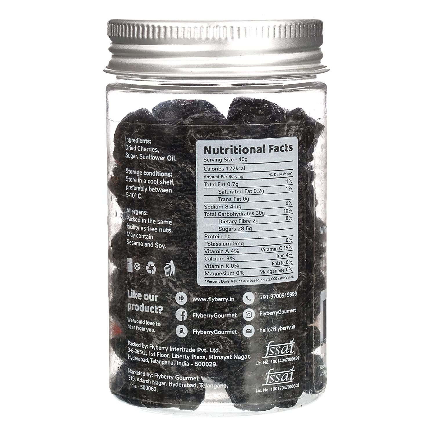Flyberry Gourmet Premium Dried Cherry Image