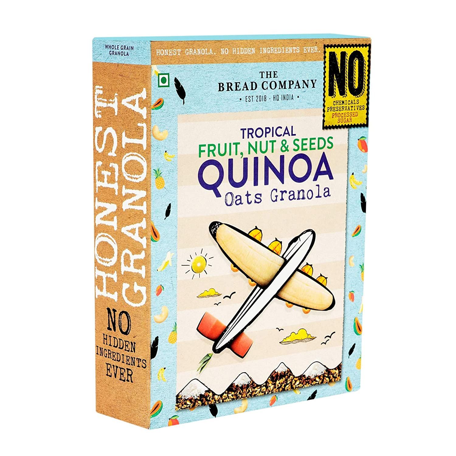 The Bread Company Tropical Fruit Nut & Seeds Quinoa Oats Granola Image