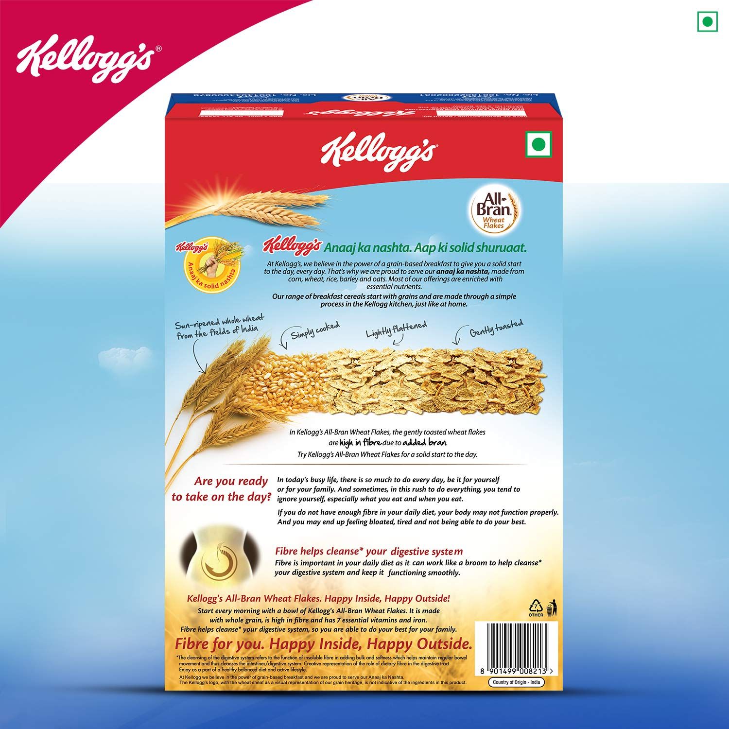 Kellogg's All Bran Wheat Flakes Image