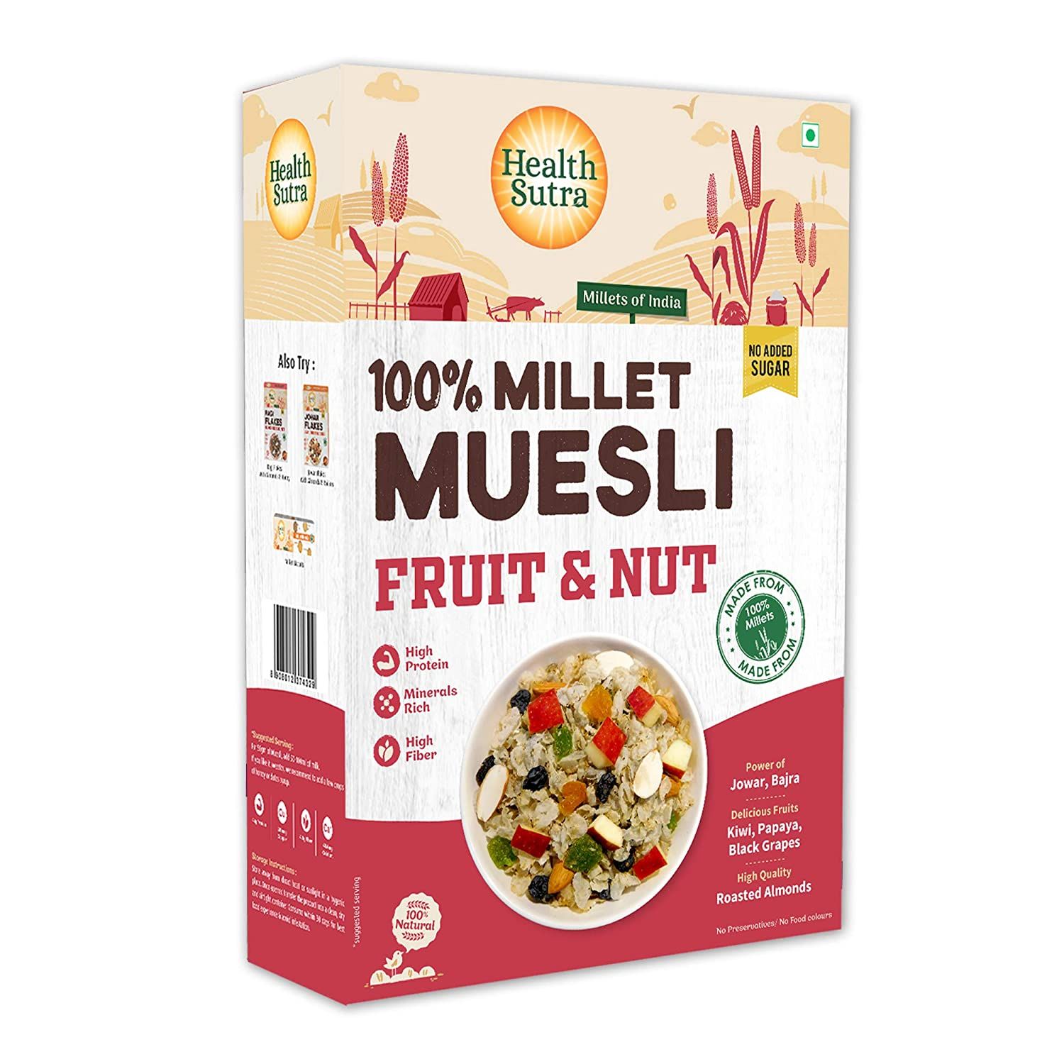Health Sutra Millet Muesli Fruit & Nut Image