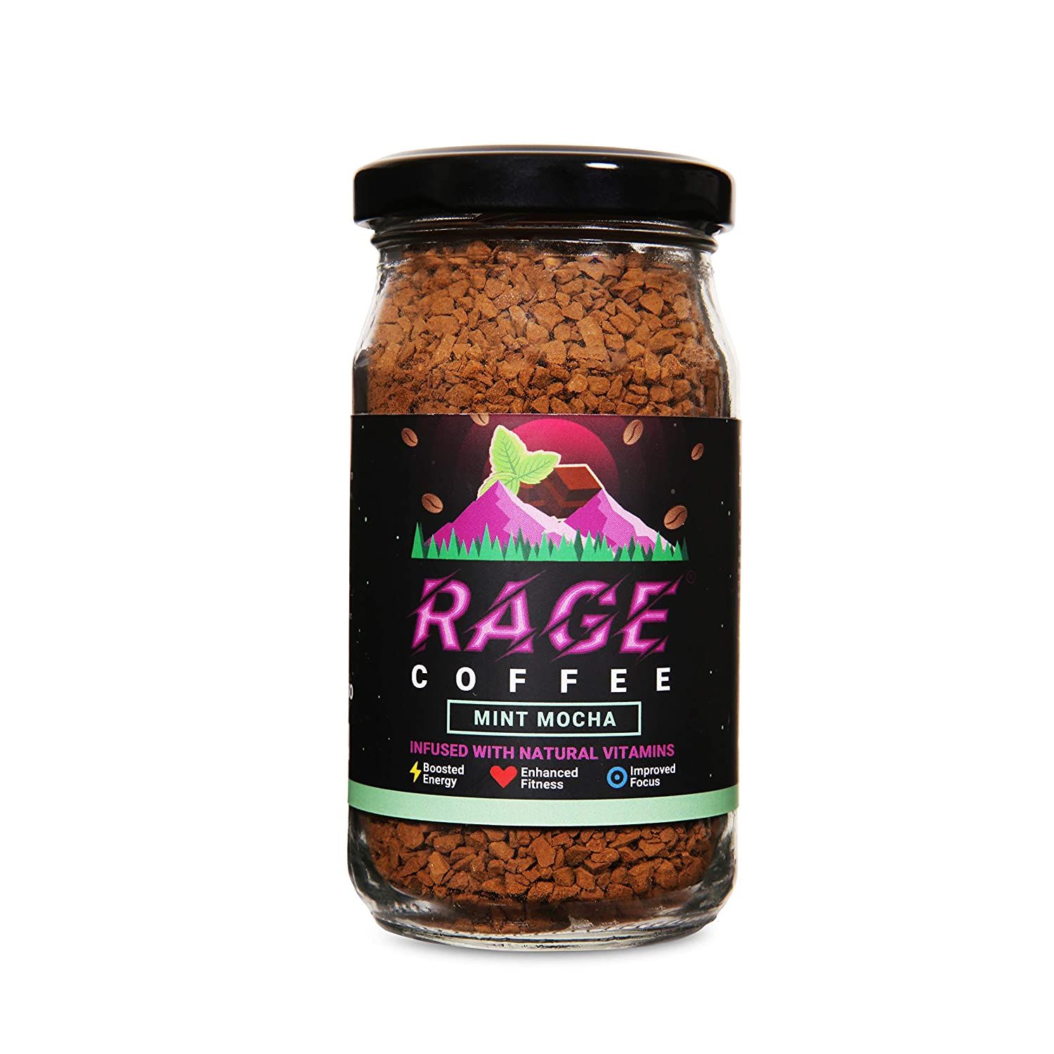Rage Coffee Mint Mocha Flavour Premium Arabica Instant Coffee Image