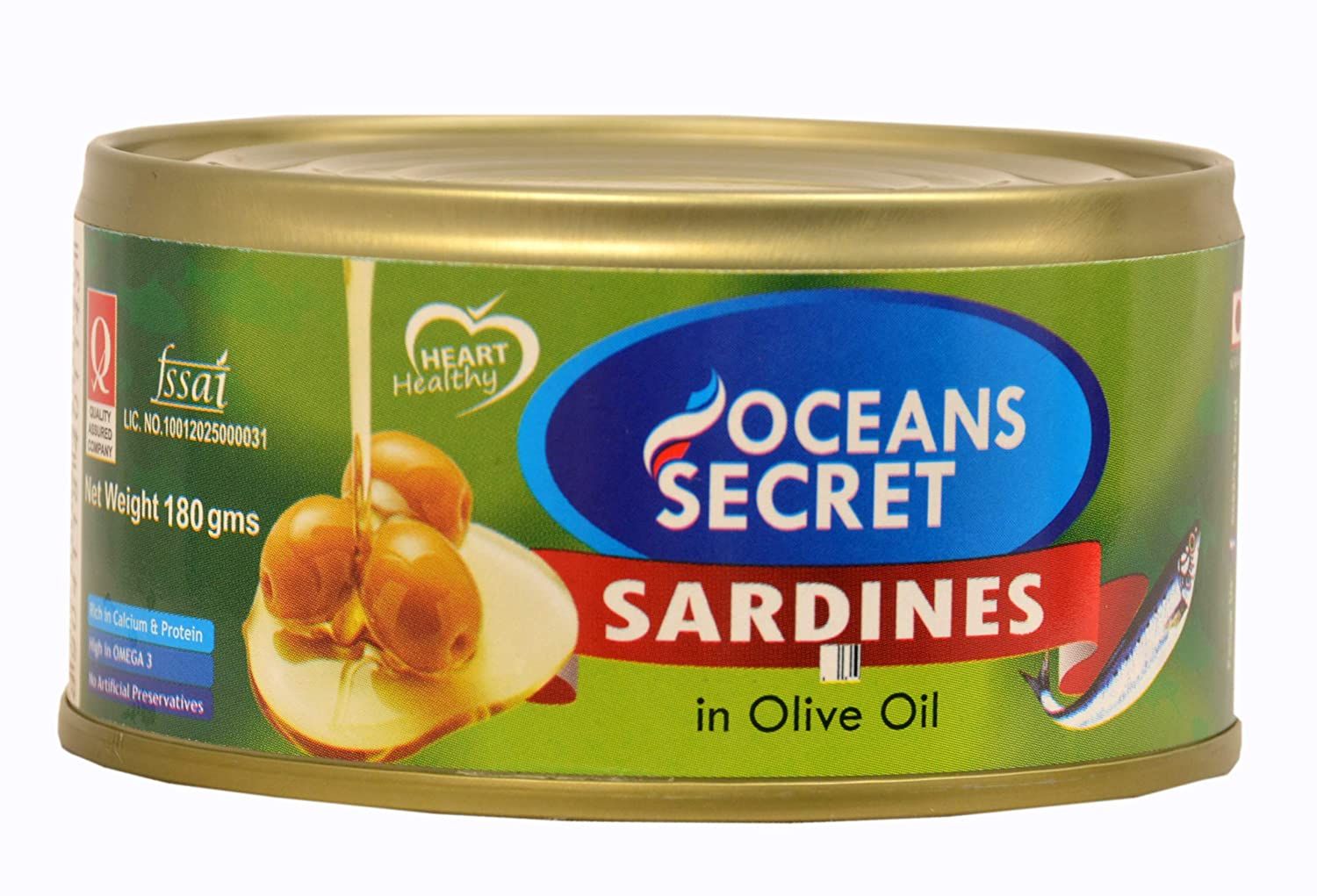 Ocean's Secret Sardines in Olive Oil Image