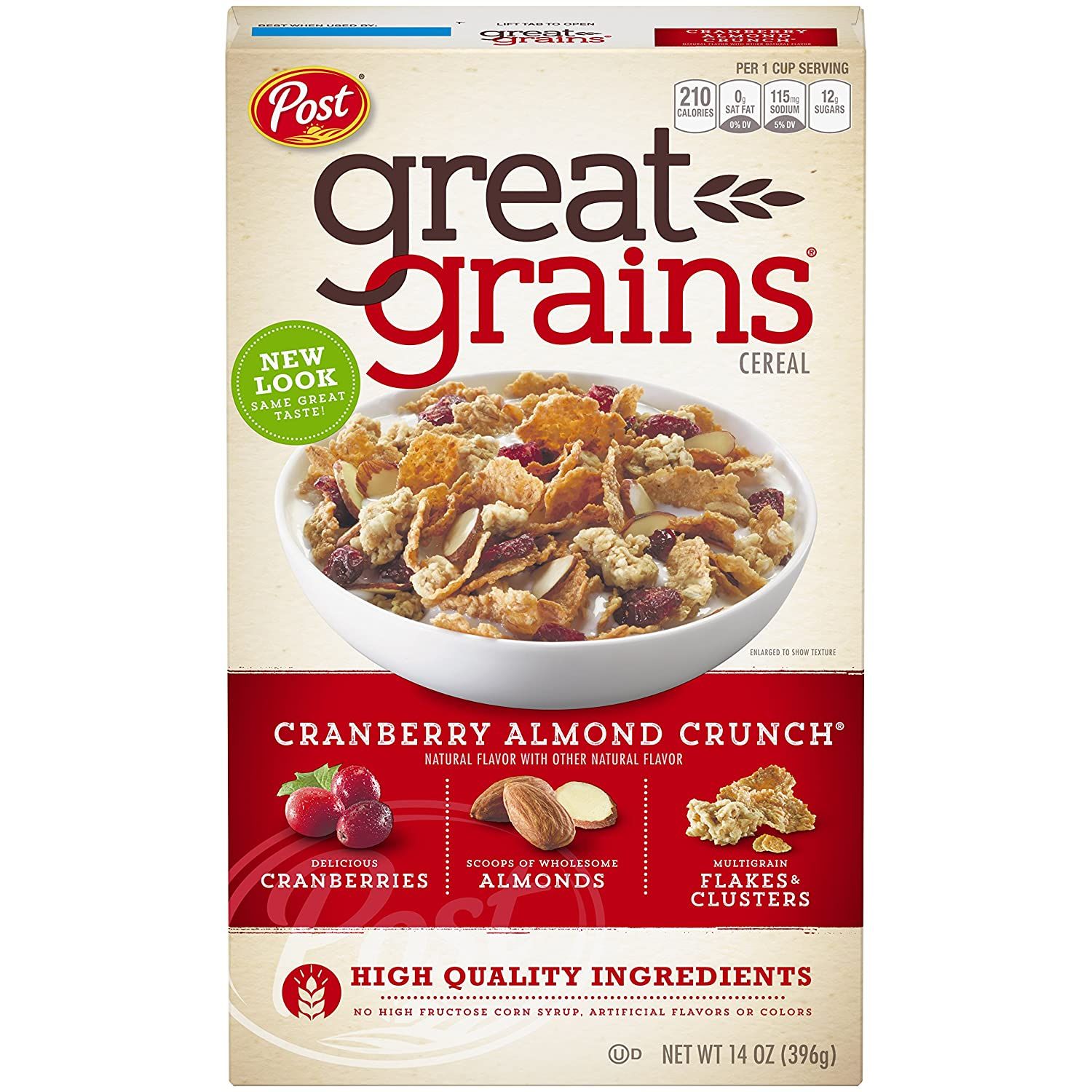 Post Great Grains Cranberry Almond Crunch Cereal Image