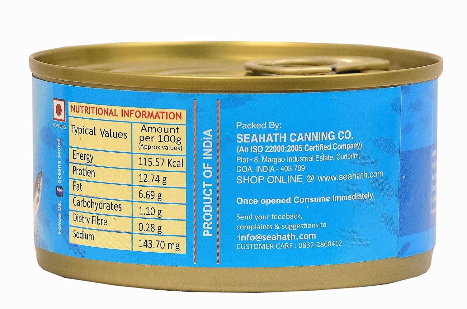 Ocean's Secret Canned Sardines in Brine Image